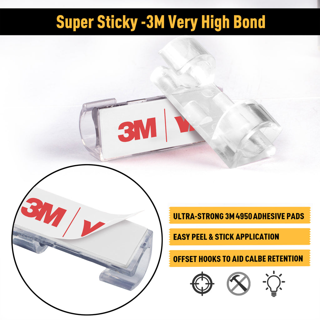 XIAOXI Cable Clips with Strong Self-Adhesive